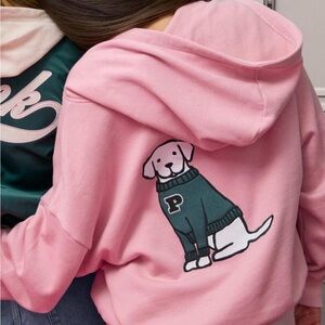 PINK Fleece Campus Full-Zip Hoodie
